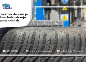 Top 5 znakova da vam je potrebno balansiranje guma odmah